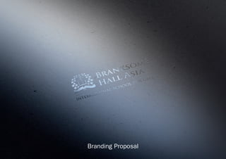 Branding Proposal
 