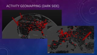 ACTIVITY GEOMAPPING (DARK SIDE)
 