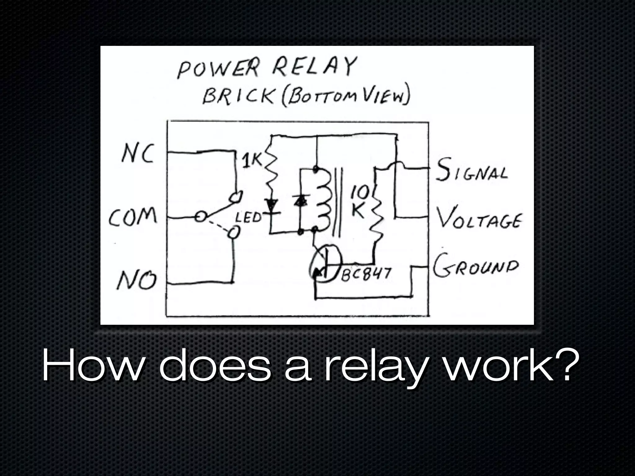 How does a relay work?How does a relay work?