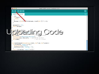 Uploading CodeUploading Code
 