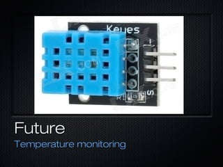 FutureFuture
Temperature monitoringTemperature monitoring
 