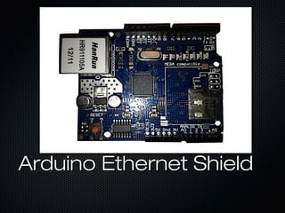 Arduino Ethernet ShieldArduino Ethernet Shield
 