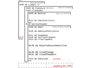 Exploring the Portable Executable format