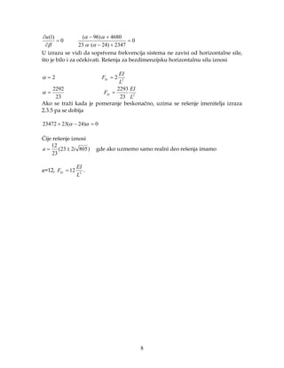 Stability of elastic rode | PDF