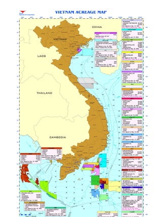 Vietnam Concession map