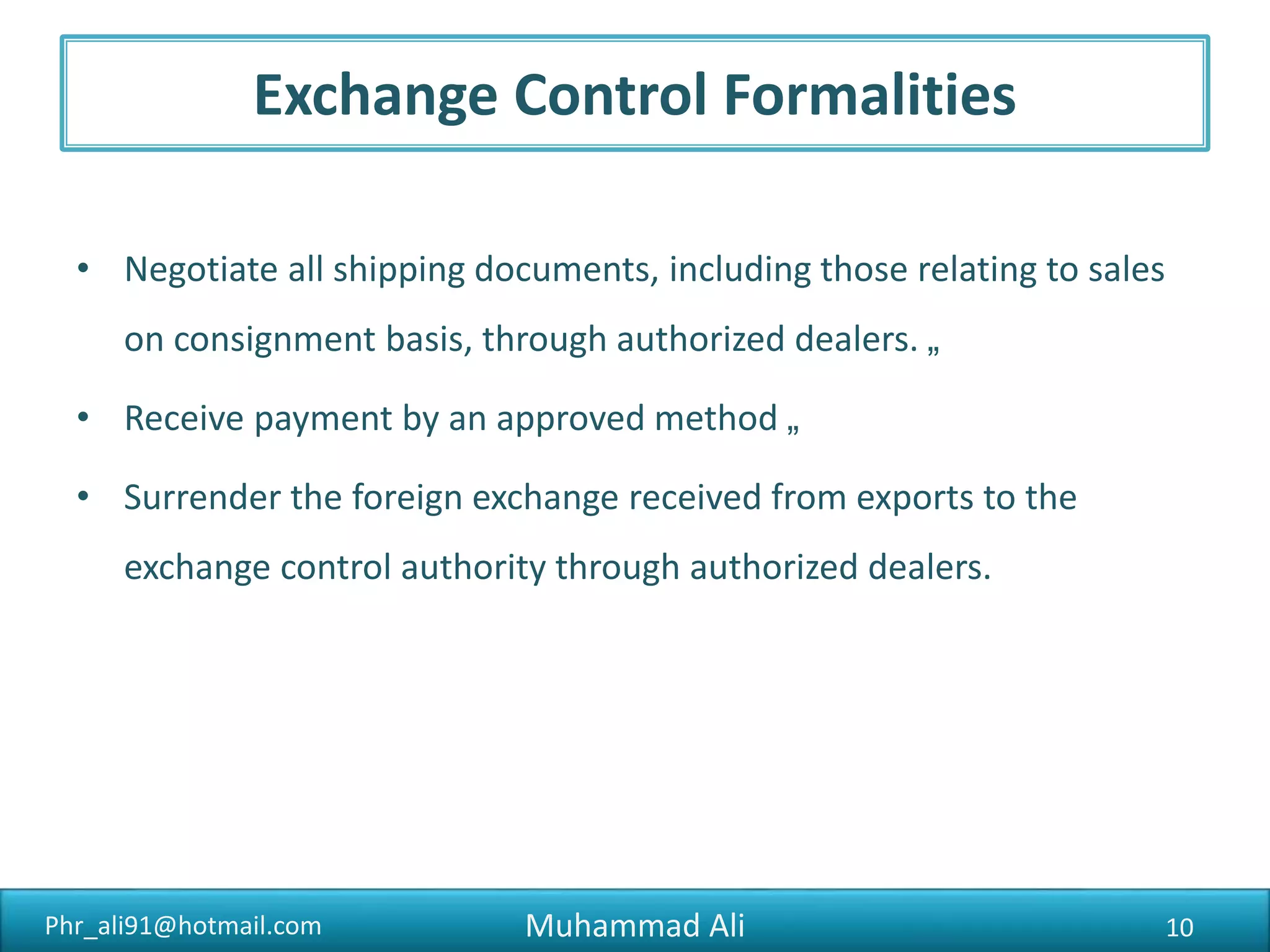 Illustration of Export Rules For Exporting Pharmaceuticals