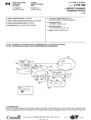 This document contains images for the patent 2770166
 