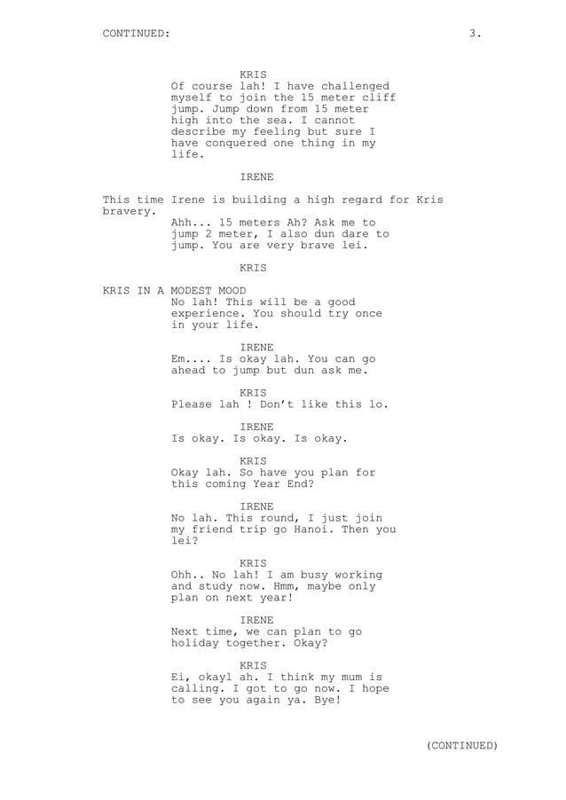 Script Friends 1 Pdf