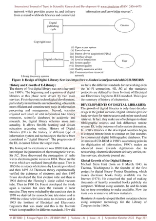 Evolution and Development of E Library An Historical Study | PDF ...