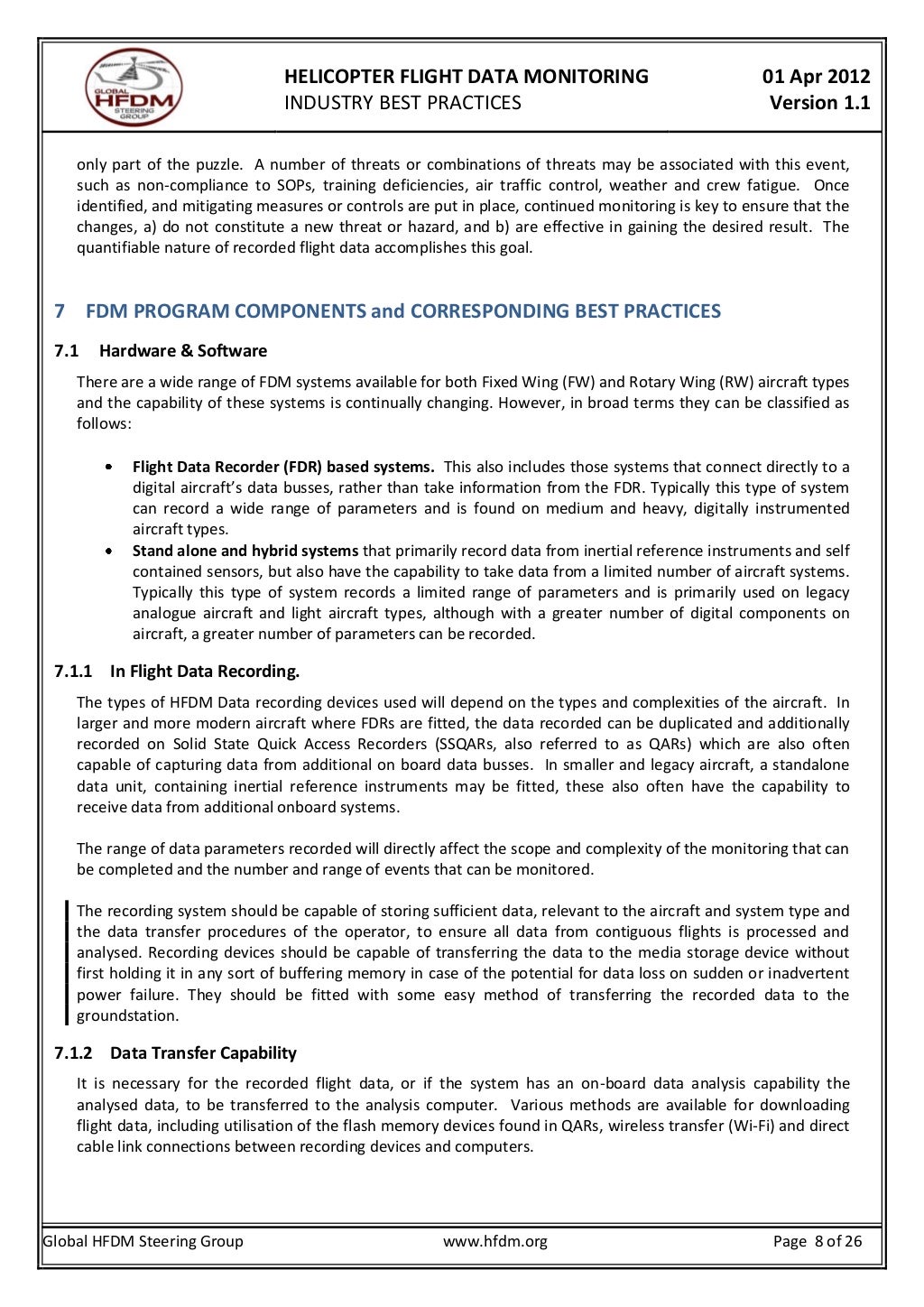HFDM Best Practices Document_V1.1