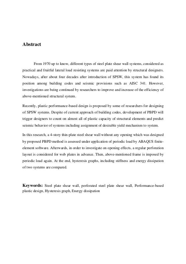 Thesis abstract sample pdf picture