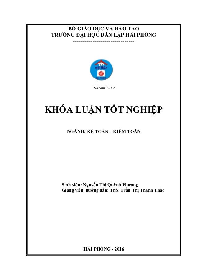 Luận văn: Kế toán hàng hóa tại Công ty Thương mại dịch vụ, HAY