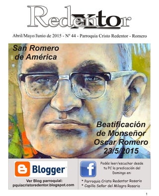 Redentor n° 44 "San Romero de América"