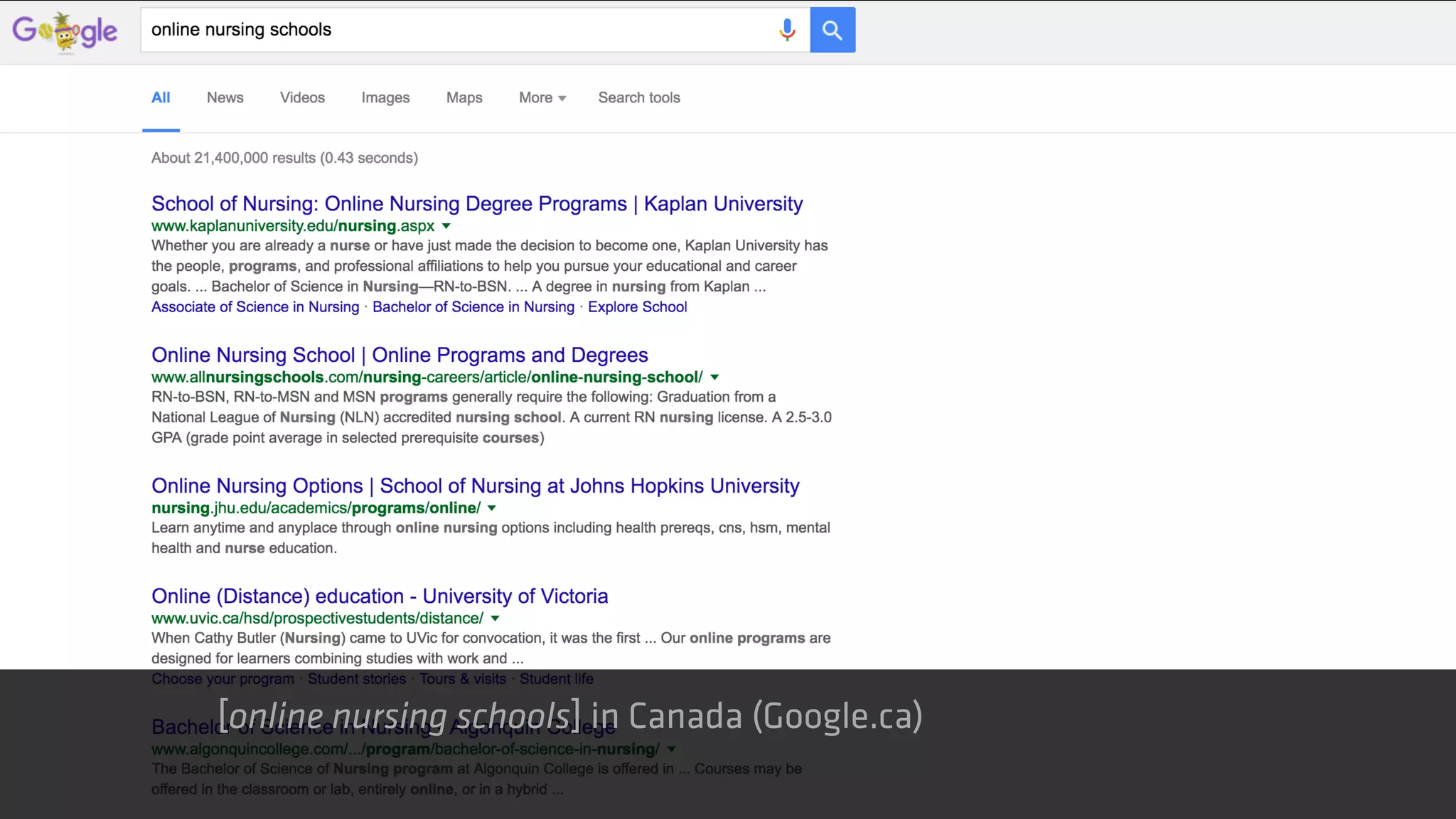 [online nursing schools] in Canada (Google.ca)
 