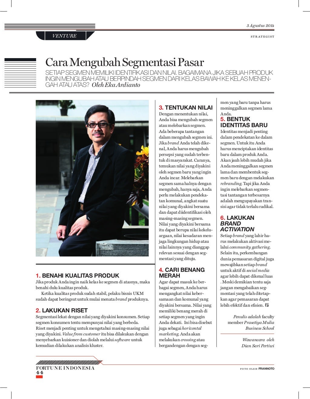 Cara Mengubah Segmentasi Pasar