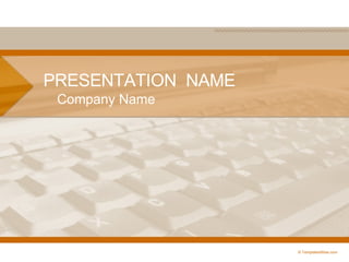PRESENTATION  NAME Company Name © TemplatesWise.com  