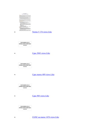 Norme 5 174 views Like

Cgnc 3043 views Like

Cgnc maroc 489 views Like

Cgnc 905 views Like

CGNC au maroc 1474 views Like

 
