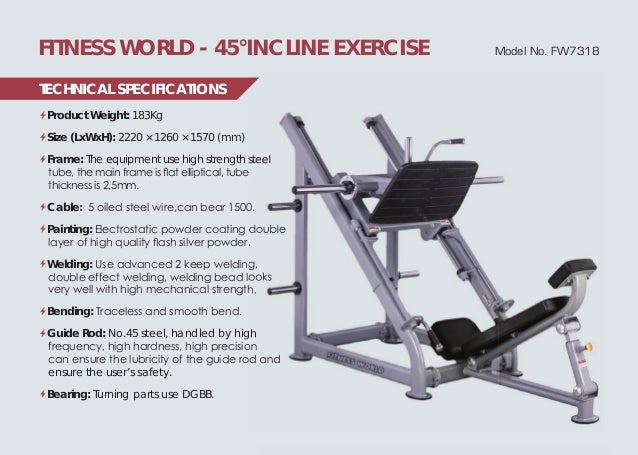 precision exercise equipment