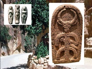 FATOS  IMPORTANTESJUÍZESA CONTAMINAÇÃO DE ISRAEL- Edificaram altares em vários lugares e à vários deuses;	- Andaram nos estatutos das nações de Canaã;	- Fizeram estátuas, imagens de escultura;	- Queimaram incenso em vários lugares, inclusive debaixo das árvores;	- Adoraram diversos deuses, principalmente a Baal, que era a principal divindade dos cananeus e fenícios. Sua figura estava relacionada ao sol. Seu culto incluía sacrifícios de crianças;	- Adoraram os astros;	- Praticaram a feitiçaria;	- Invocaram os mortos;	- Praticaram a magia;	- Os casamentos políticos dos reis favoreceram o aumento da idolatria.