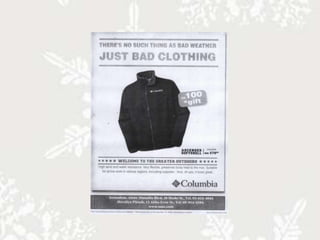 Columbia Sportswear Branding Project