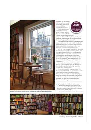 Business for passion