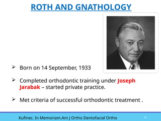 Comprehensive Overview of Roth Philosophy and Functional Occlusion in ...