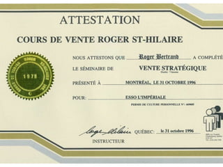 CERTIFICATES AND DIPLOMAS