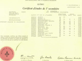 CERTIFICATES AND DIPLOMAS