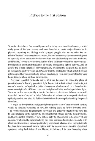 Led Preface Molecular Light Scattering And Optical Activity 2nd Ed Rev And Enl ...