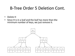 B-and-B-Tree-ppt presentation in data structure | PPT