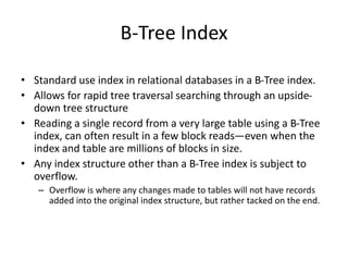 B-and-B-Tree-ppt presentation in data structure | PPT | Databases ...