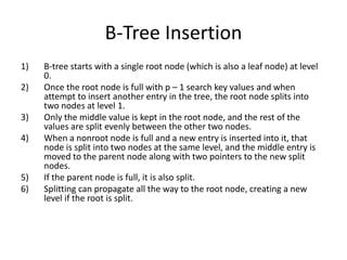 B-and-B-Tree-ppt presentation in data structure | PPT