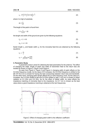 Design of Dual Band Microstrip Antenna for Wi-Fi and WiMax Applications ...