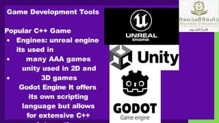 Programming in games using object oriented programming | PPTX
