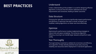 different algorithms in programming languages | PPTX