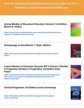 Pragmatics of Fiction 1st Edition Miriam A. Locher (Ed.) | PDF