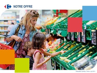 Présentation Carrefour France– Juin 2015 –.
NOTRE OFFRE
Présentation Carrefour France– Juin 2015 –.
 