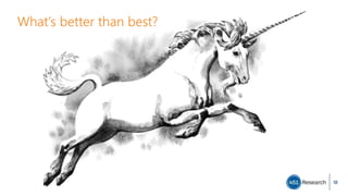 What’s better than best?
18
 