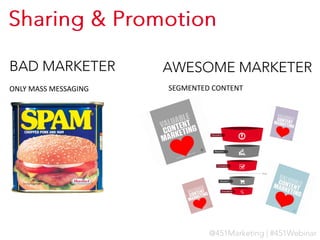 ONLY MASS MESSAGING

SEGMENTED CONTENT

 