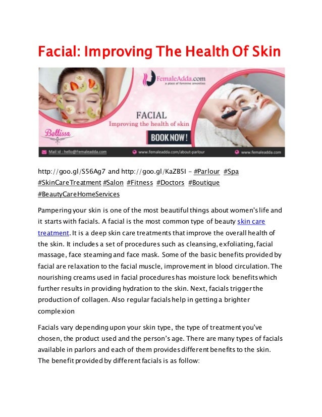 Improving Facial Skin 95