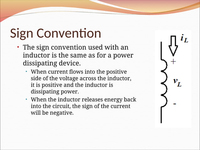 Basic Inductors Power Point Presentation Ppt