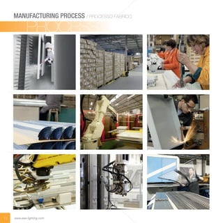 13 www.eee-lighting.com
MANUFACTURING PROCESS / PROCESSO FABRICO
PROCESSPROCESS
 