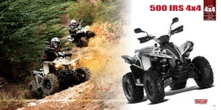 23 24
Drivetrain
4x4500 IRS 4x4
Fully
independent
Rear
Suspension
 