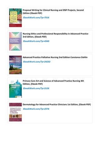 Dnp Project.pdf Comprehensive Guide to DNP Role Development in Advanced Nursing ...
