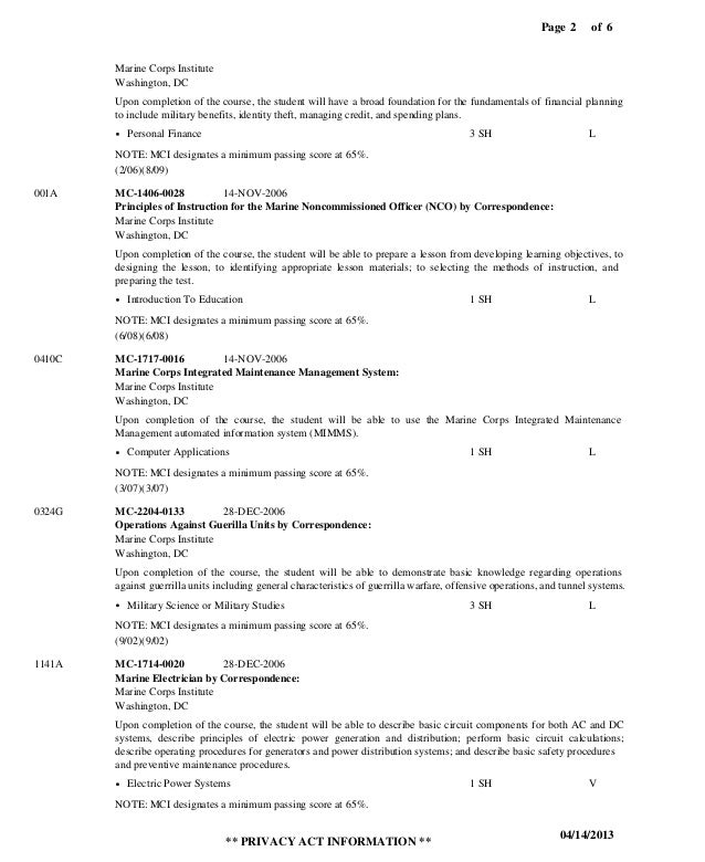 001b Principles Of Instruction For The Marine Nco Ebook