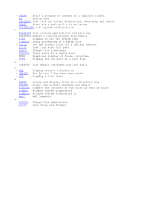 CMD Command | DOC