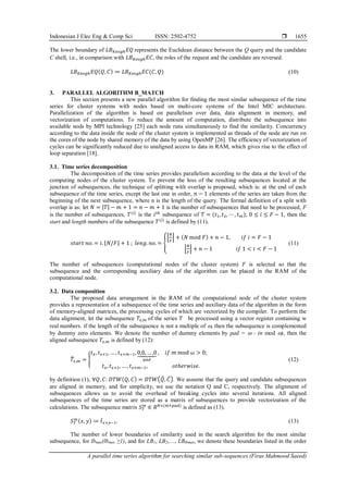 A parallel time series algorithm for searching similar sub-sequences | PDF