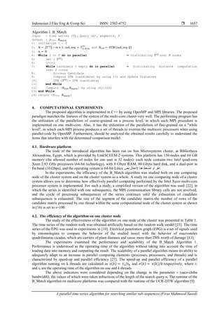 A parallel time series algorithm for searching similar sub-sequences | PDF
