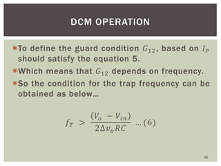 To define the guard condition 𝐺12, based on 𝐼 𝑃
should satisfy the equation 5.
Which means that 𝐺12 depends on frequency...