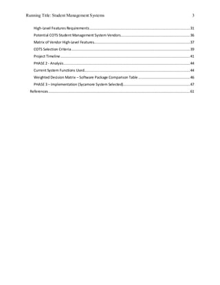 Capstone Project Student Management System | DOCX